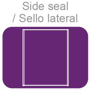 Bolsa de sello lateral
