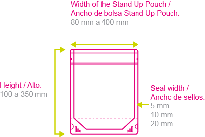 Stand Up Pouches, bolsa retortable, bolsa esterilizable, bolsa pasteurizable, doypack